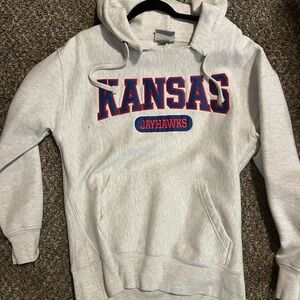 Kansas Jayhawks Hoodie - Gray
